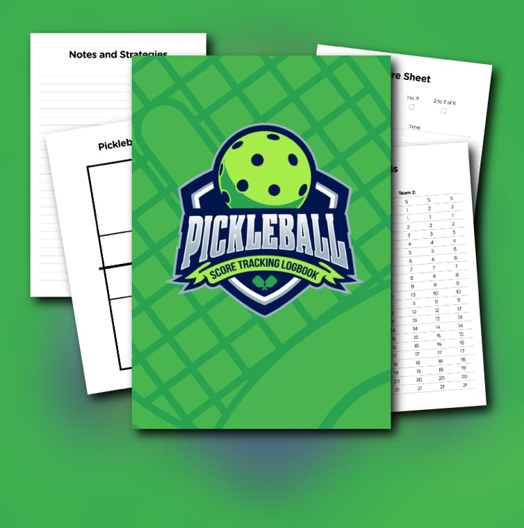 Pickleball Score Tracking Logbook: Track your Pickleball Matches: Scorecards and Record Keeping Journal